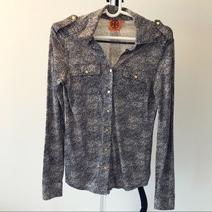 Tory Burch Silky Button Shirt